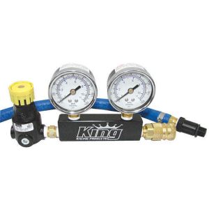 KING RACING PRODUCTS #1915 Leak Down Tester Dual Gauge