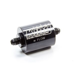 KING RACING PRODUCTS #4300 Fuel Filter Short -6 Stainless