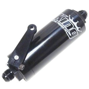 KING RACING PRODUCTS #4342 Fuel Filter -8 With Shut Off