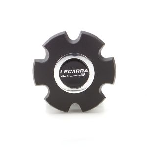 LECARRA STEERING WHEELS #3642 Billet Horn Button Black Lecarra Logo