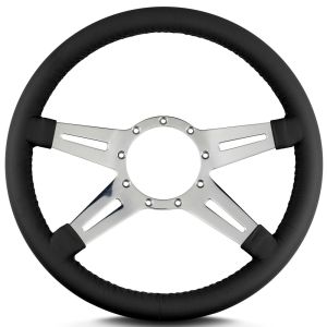 LECARRA STEERING WHEELS #93201 Steering Wheel Mark 9 El egante Pol. w/Black Wrap