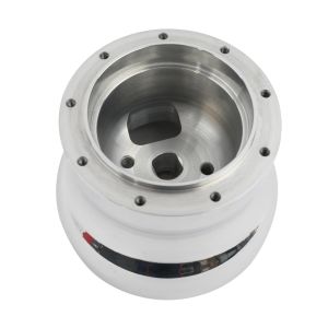 LECARRA STEERING WHEELS #B-22411 Steering Wheel Adapter Billet Aluminum