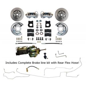 LEED BRAKES #FC0001-H405ALK 64-66 Mustang Power Conv ersion Brake Kit