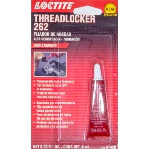 LOCTITE #487231 Threadlocker 262 Red 6ml/.20oz