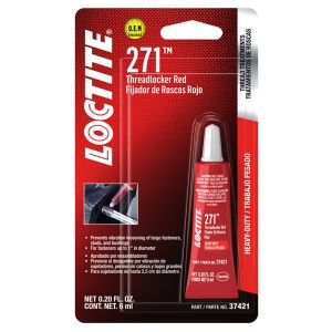 LOCTITE #487232 Threadlocker 271 HD Red 6ml/.20oz