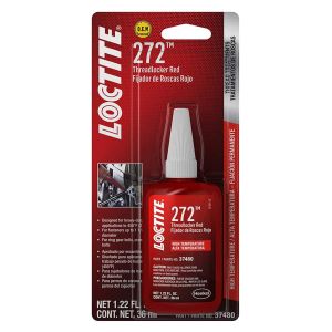 LOCTITE #492143 Threadlocker 272 Red Hi Temp 36ml/1.22oz