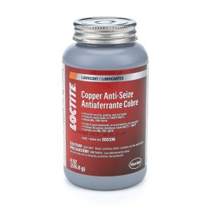 LOCTITE #555336 Copper Anti Sieze Brush Top Can 8oz