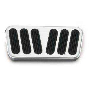 LOKAR #BAG-6078 55-57 Chevy Billet Power Brake Pedal Pad w/rubber