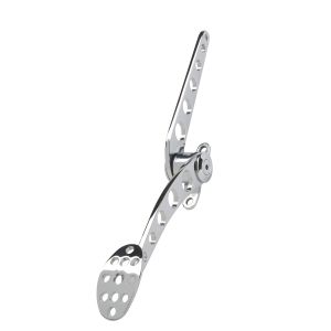 LOKAR #BAG-6151 Lakester Gas Pedal Chrome