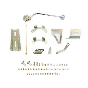 LOKAR #CM4L60EBM Shifter GM 4L60E Chrome 16in Single Bend Lever