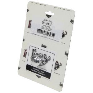 LOKAR #DK-011P Dash Knob Lucille 3/ 16In Hole Polished