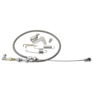 LOKAR #DP-1000HT Duo-Pak Hi-Tech Throttle Cable w/Brackets