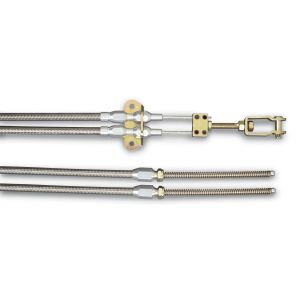 LOKAR #EC-80FHT Universal E-Brake Cables Stainless