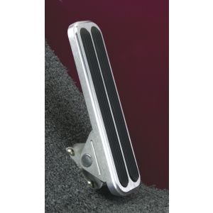 LOKAR #FMG-6098 Eliminator Floor Mt Gas Pedal Billet w/Rubber