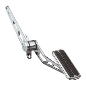 LOKAR #SG-6007 Chrome Gas Pedal W/Rubbe