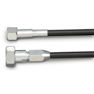 LOKAR #SP-1500U Speedometer Cable Kit U-Cut-To-Fit Black