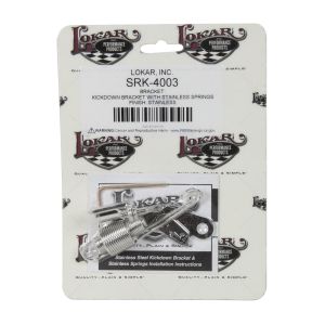 LOKAR #SRK-4003 Stainless Steel Kickdown Bracket With Stainless