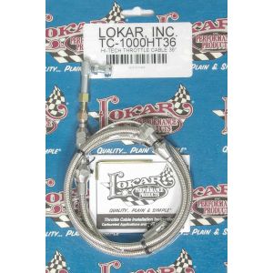 LOKAR #TC-1000HT36 Hi-Tech Throttle Cable 36in
