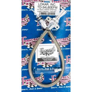 LOKAR #TD-34L60EFM 4L60E Firewall Mount Trans Dipstick