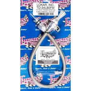 LOKAR #TD-34L80FM Hi-Tech Trans Dipstick 4L80E Firewall Mt.