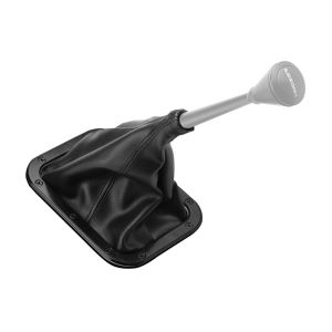 LOKAR #X70-BFMB Blk Billet Rectangular Floor Mount Shifter Boot