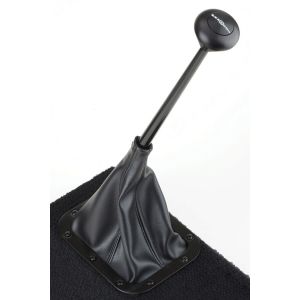 LOKAR #X70-FMB Rectangular Black Shifter Boot and Ring