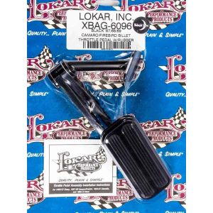 LOKAR #XBAG-6096 Blk 67-69 Camaro/Firebir Billet Throttle Pad