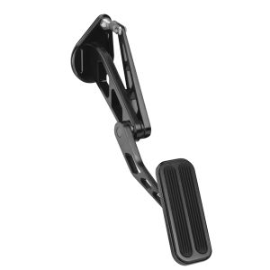 LOKAR #XBAG-6115 Blk 64-68 Mustang Thrott Pedal w/Rubber