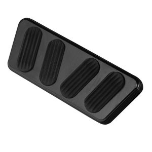LOKAR #XBAG-6123 64-68 Mustang Black Brake Pedal Pad A/T