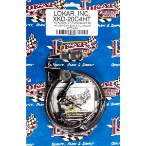 LOKAR #XKD-20C4HT Black Kickdown Kit Ford C4