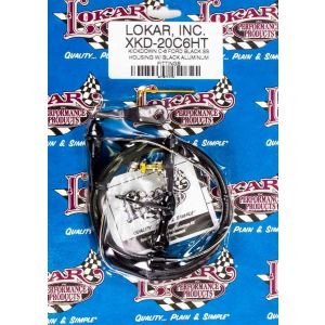 LOKAR #XKD-20C6HT Black Kickdown Kit Ford C6