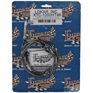 LOKAR #XTC-1000HT48 Throttle Cable Housing 48in Stainless Black