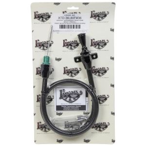 LOKAR #XTD-36L80FM36 DIPSTICK TRANS 6L80 FIRE WALL MOUNT BLACK SS HOUS