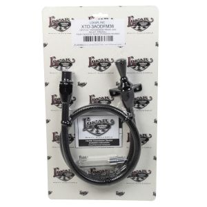 LOKAR #XTD-3AODFM36 DIPSTICK TRANS AOD FIREW ALL MOUNT BLACK SS HOUSI