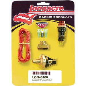LONGACRE #52-40100 Gagelite Kit O/P 1/8in. NPT 15-50psi
