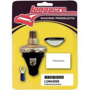 LONGACRE #52-43020 Fuel Pressure Sender 1/8in. NPT 2-7psi