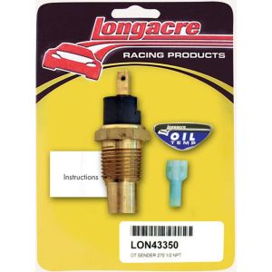 LONGACRE #52-43350 Oil Temp Sensor 1/2in. NPT 270 Deg