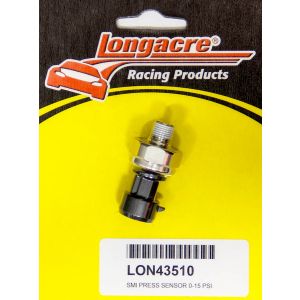 LONGACRE #52-43510 Pressure Sensor 0-15psi w/out QD Lead