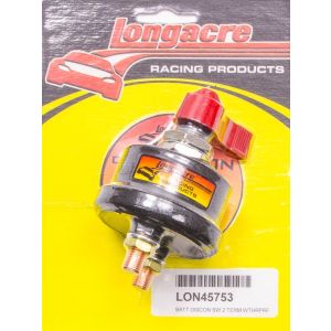 LONGACRE #52-45753 Weatherproof Battery Disconnect