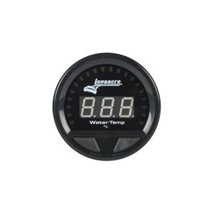 LONGACRE #52-46860 Waterproof LED Water Temp Gauge 100-280f