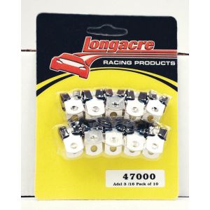 LONGACRE #52-47000 Line Clamps 3/16in 10pk