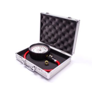 LONGACRE #52-52000 Tire Gauge 0-60PSI 4.5in GID Dual Bleed Pro