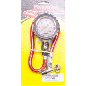 LONGACRE #52-52022 Tire Gauge 0-30PSI 2.5in GID Liquid Filled