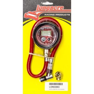LONGACRE #52-53003 Tire Gauge Digital 0-60 PSI Semi-Pro