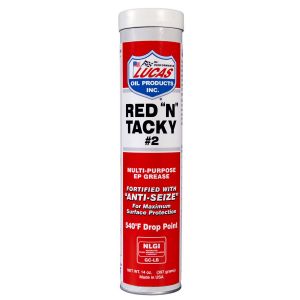 LUCAS OIL #LUC10005 Red-N-Tacky Gre 14 oz Tube