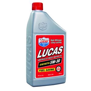 LUCAS OIL #10049 Synthetic 5w30 Oil Case 6x1 Quart Dexos
