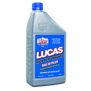 LUCAS OIL #LUC10053 SAE 30w Motor Oil 1 Qt Petroleum