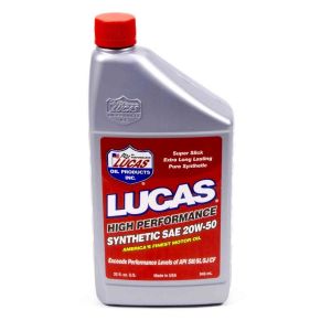 LUCAS OIL #LUC10054 Synthetic 20w50 Oil 1 Qt