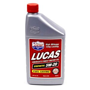 LUCAS OIL #LUC10082 Synthetic 5w20 Oil 1 Qt