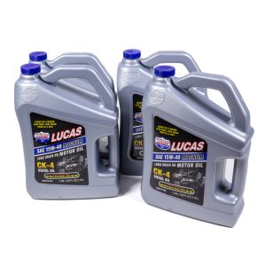 LUCAS OIL #10287 SAE 15W40 Diesel Oil Case 4 x 1 Gal.